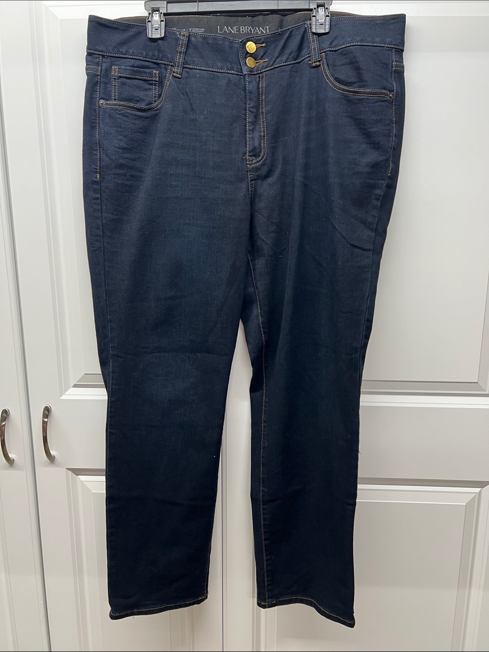 Lane Bryant High Rise Straight Leg Tighter Tummy Jeans Plus Size 20S
